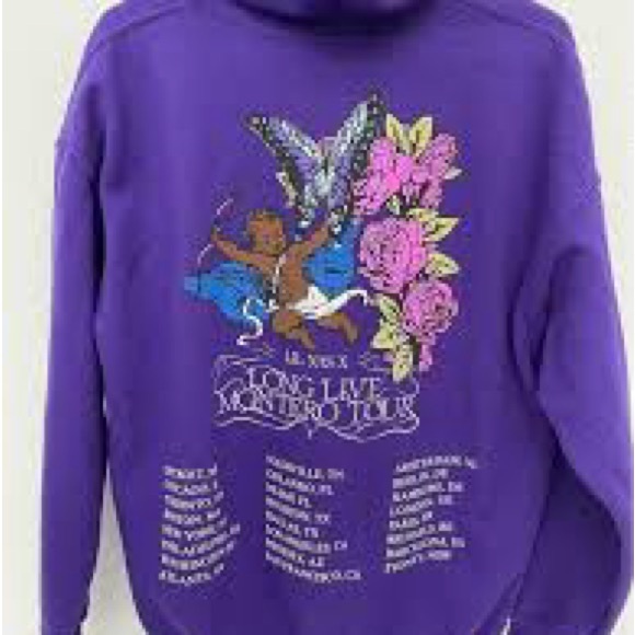 Lil Nas X Long Live Montero Tour Hoodie - Picture 2 of 2